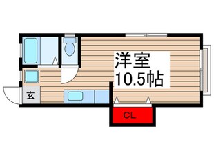 第2コーポ赤谷の物件間取画像